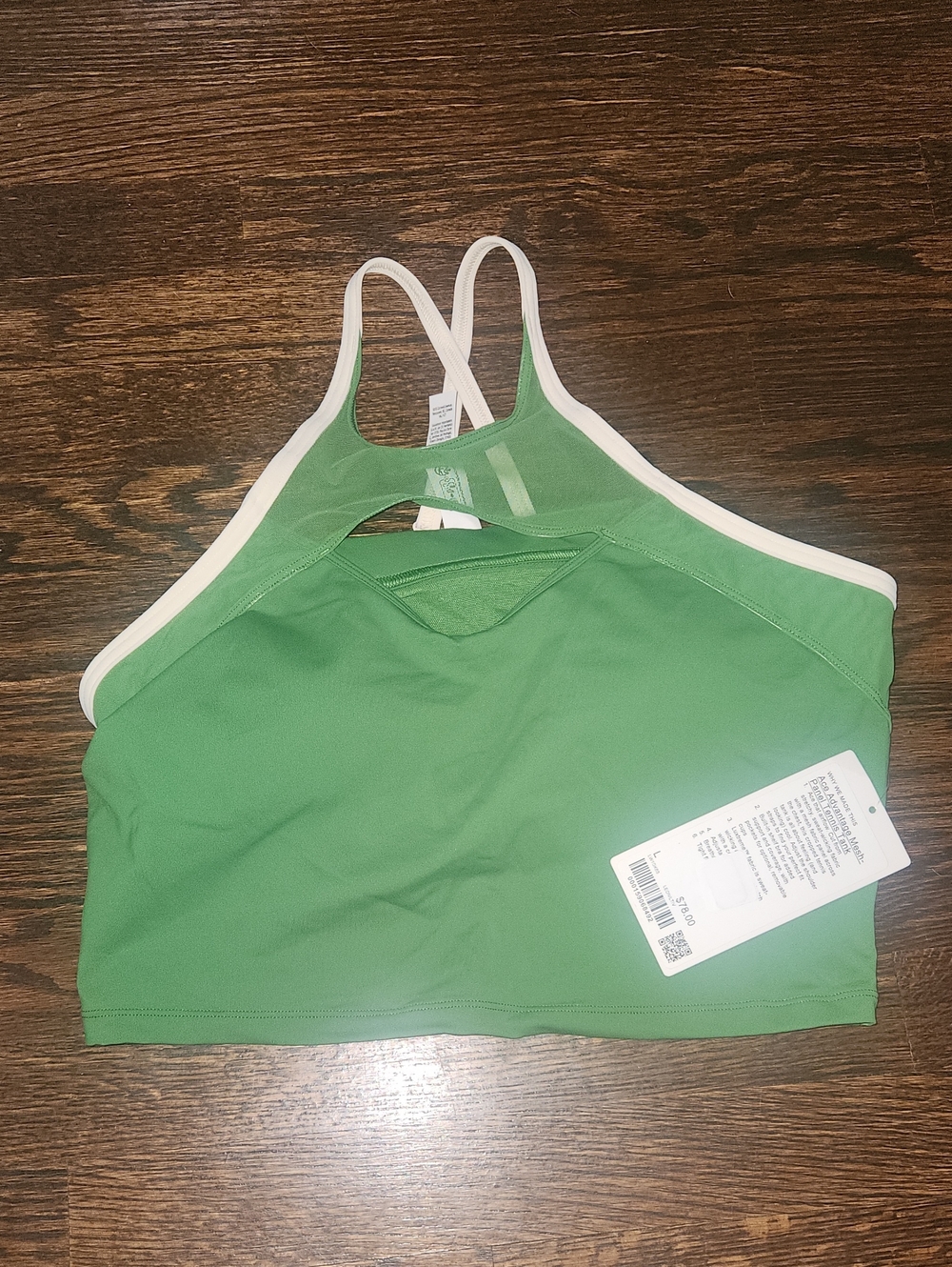 Lululemon Ace Advantage Mesh-Panel Tennis Tank NWT